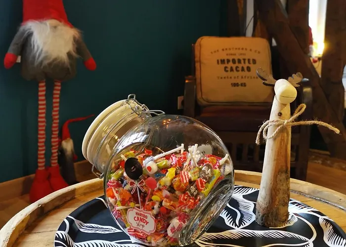 בית נופש Le Sauna De L'homme De Bois By Naturogite הונפלר